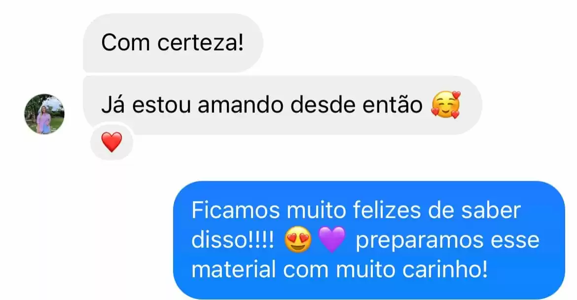 Depoimento de aluna
